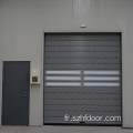 Portes rapides rigides en aluminium